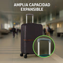 Set de 4 Maletas Rígidas con Giro 360° (¡Perfectas para viajar!)