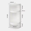 [¡Llévate 2 y Paga 1!] Armario Organizador Portátil Giratorio de 3 Niveles + REGALO: Porta Especias